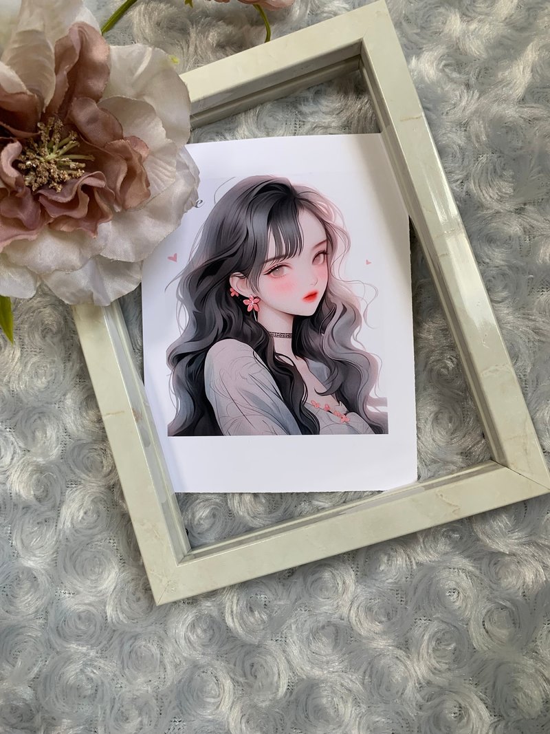 Original character sticker 058 - 貼紙 - 紙 