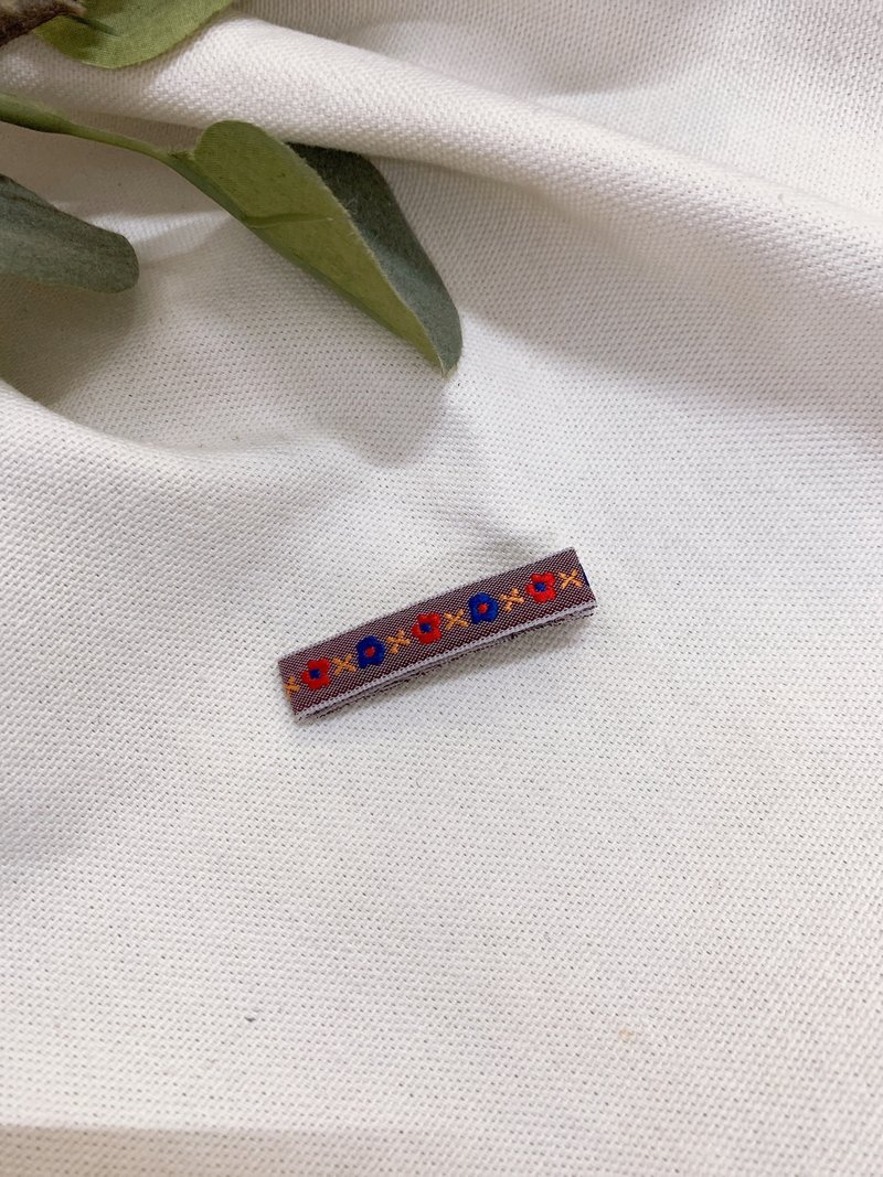 迷你花。全包邊髮夾 - 嬰兒手鍊/飾品 - 聚酯纖維 多色