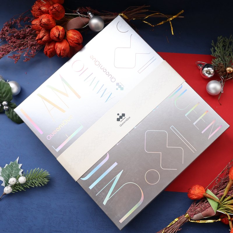 【QueeniQue】聖誕天使芒包-盲盒/交換禮物/精美禮盒/聖誕禮物 - 其他 - 其他材質 銀色