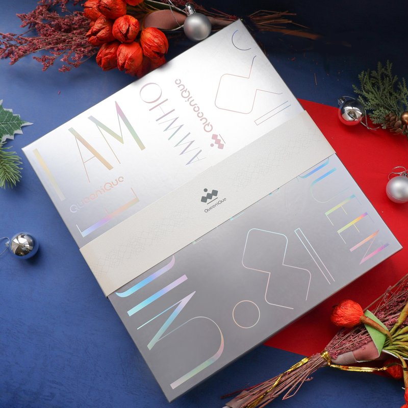 【QueeniQue】聖誕天使芒包-盲盒/交換禮物/精美禮盒/聖誕禮物 - 其他 - 其他材質 銀色