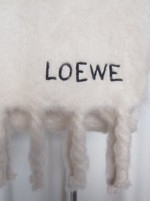 Loewe ロエベ　モヘアマフラー　アイボリー LOEWE ロエベ マフラー アイボリー モヘア 楽天市場】【国内正規