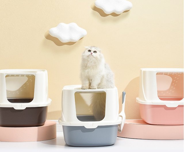 Simple style Ark cat litter box - Shop ED KURIT Tofu Cat Litter Cat Litter  & Cat Litter Mats - Pinkoi