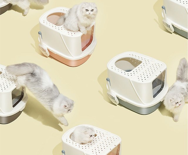 Simple style Ark cat litter box - Shop ED KURIT Tofu Cat Litter Cat Litter  & Cat Litter Mats - Pinkoi