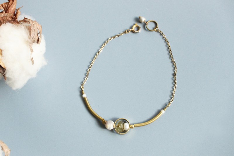 Sun - bracelet - Bracelets - Copper & Brass White