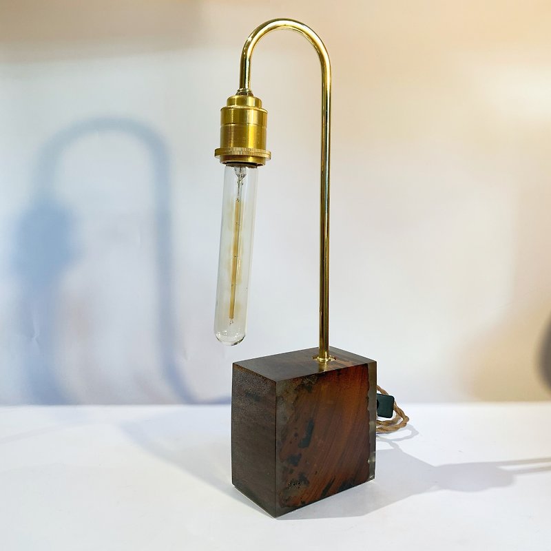 [CL Studio] design beech wood lamp art lighting night light table lamp solid wood lamp - โคมไฟ - ไม้ 