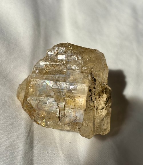 Could9Crystal 西藏 喜馬拉雅 彩虹皮浮生白水晶簇 老皮老靈魂
