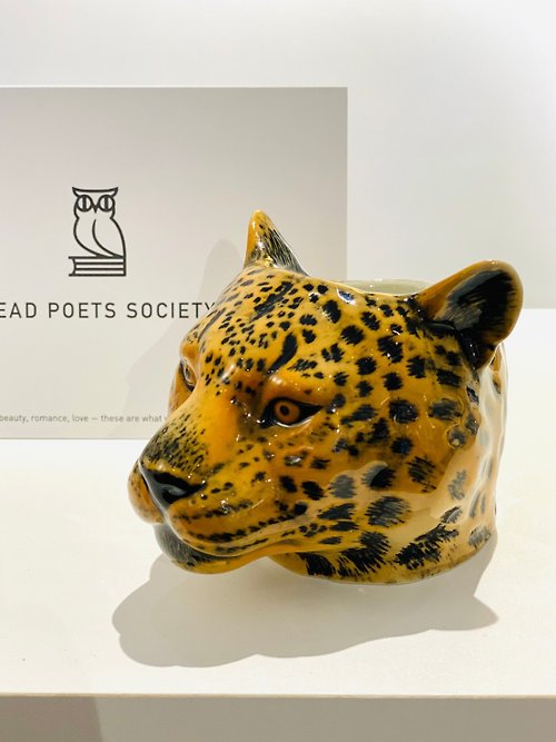 酷鴞藝術 Dead Poets Society 斑豹盛蛋陶瓷 Leopard Egg Cup (Quail Ceramics)