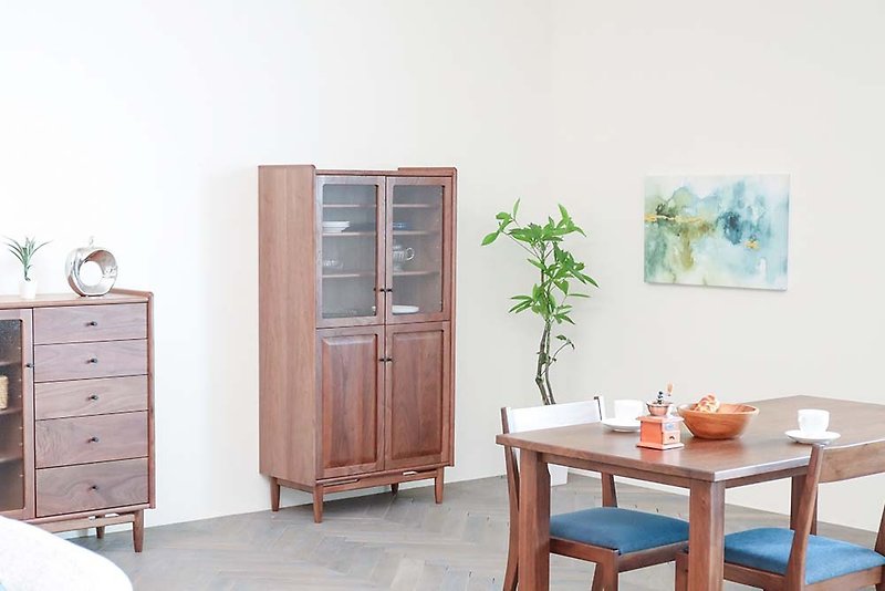 Asahikawa Furniture MUKU Kobo Original Jam Cabinet Door - ตู้เสื้อผ้า - ไม้ 