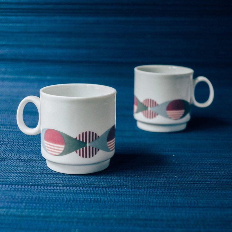 栖仙SECHASION OF SAGE / Ceramic Coffee Cup Set - Pottery & Ceramics - Porcelain White