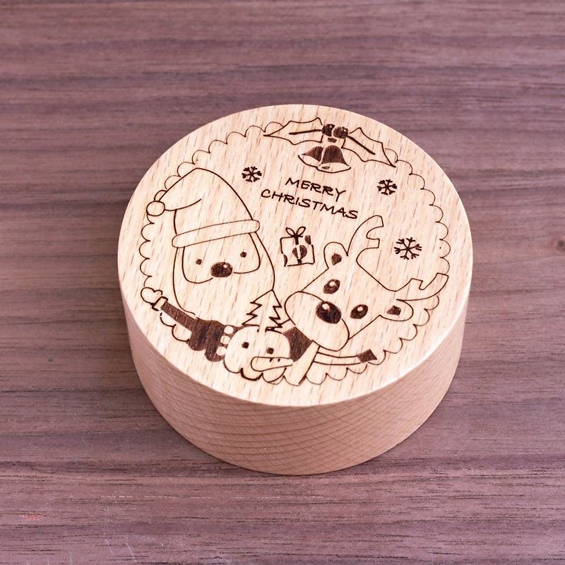 KOKOMU Christmas Music Box - When we get together - Items for Display - Wood Brown