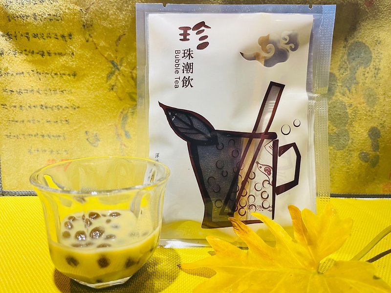 Tea travel gift box (8 pieces of pearl milk tea) - ชา - กระดาษ ขาว