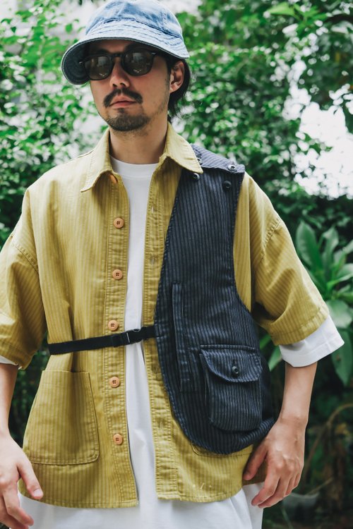 小我私服 ALLGENDER 小我獨家 日系單肩造型背心