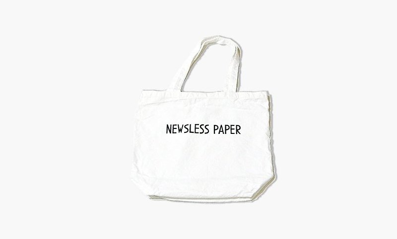 NORITAKE-NEWSLESS PAPER Tote Bag - Messenger Bags & Sling Bags - Cotton & Hemp White