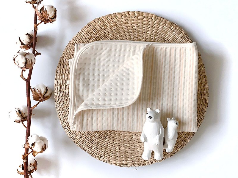 Organic colored cotton air cotton handmade warm all-purpose quilt - อื่นๆ - ผ้าฝ้าย/ผ้าลินิน 