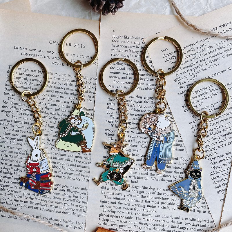 Magical Word Key Chain - Keychains - Other Metals Multicolor