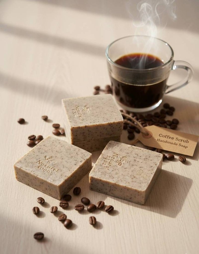 ∣咖啡家事皂∣ 105g 手工皂洗碗好沖洗 又環保 無化學添加 - 肥皂/手工皂 - 其他材質 