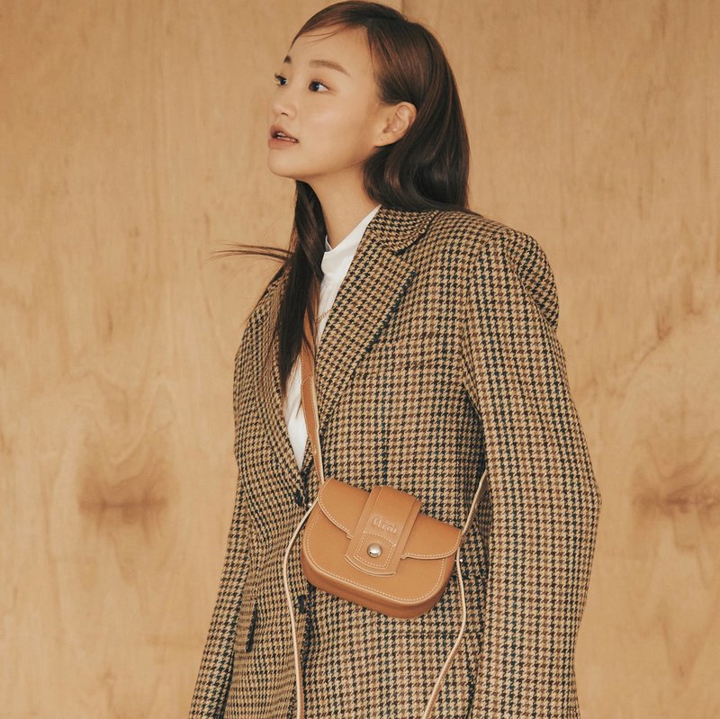 aver mini c_cognac / cross bag / 5 color - 手提包/手提袋 - 其他材質 灰色