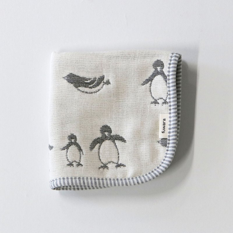 【日本fuwara六重紗手帕】企兒手帕 - 手帕 - 棉．麻 白色