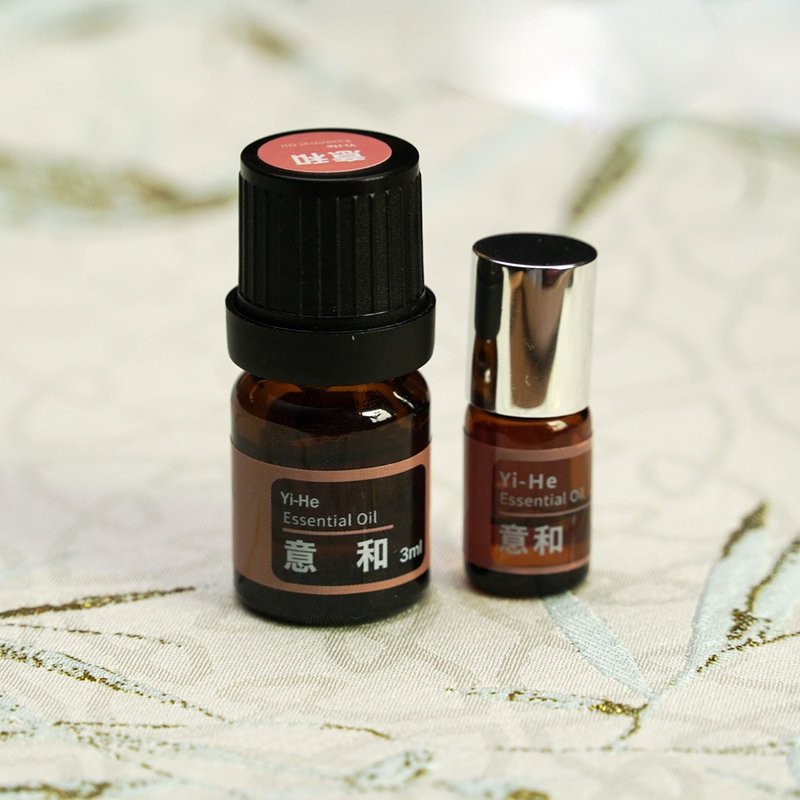 【意和】 沉香調和精油(1ml/3ml) - 香氛/精油/擴香 - 玻璃 咖啡色