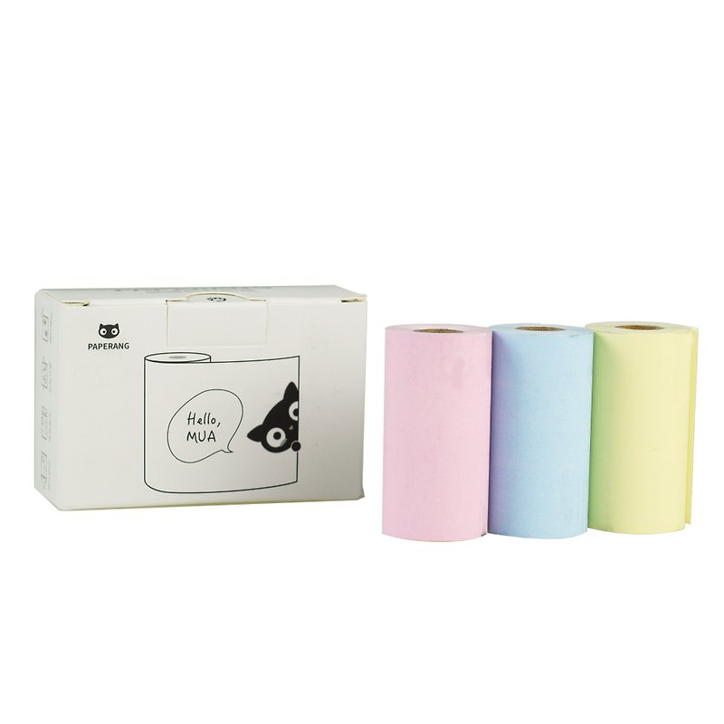 PAPERANG Pocket Printing Meow Machine Official Customized Color Thermal Paper (Boxed) - Cameras - Paper 