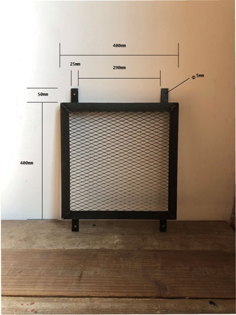 Limited IG-40 Ventilation Fan Cover Suction Vent Guard Industrial Iron Vent Iron Guard Iron Grate Iron Fence - อื่นๆ - ไม้ 