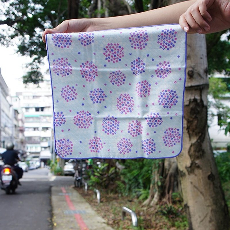 Little things} hydrangea idol _ Great Handkerchief - อื่นๆ - ผ้าฝ้าย/ผ้าลินิน 