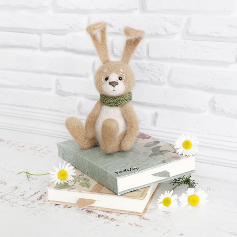 Crochet pattern Bunny book lover, PDF Digital Download, DIY amigurumi toy - DIY Tutorials ＆ Reference Materials - Other Materials 