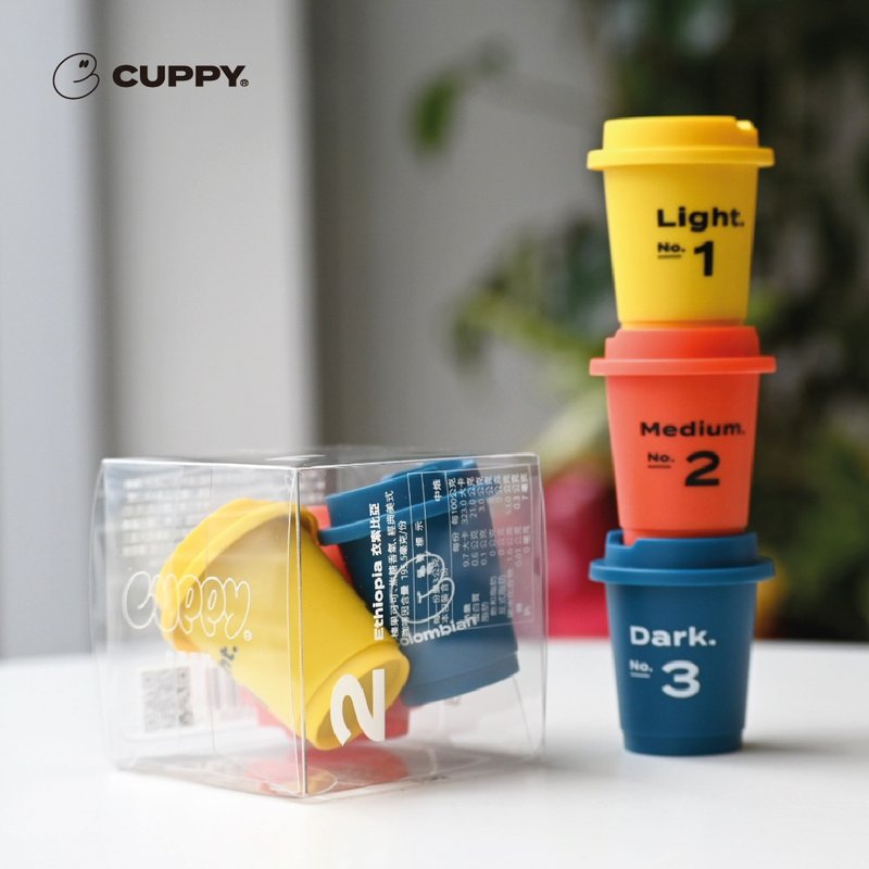 CUPPY冷萃凍乾咖啡 經典嚐鮮組(3入) - 咖啡/咖啡豆 - 濃縮/萃取物 橘色