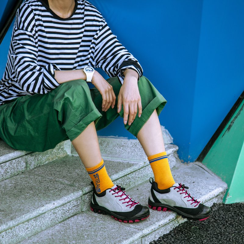 【Sleader】S203 Dadi Series Mountaineering Outdoor Casual Shoes Women's Shoes - Rain Boots - Genuine Leather Multicolor