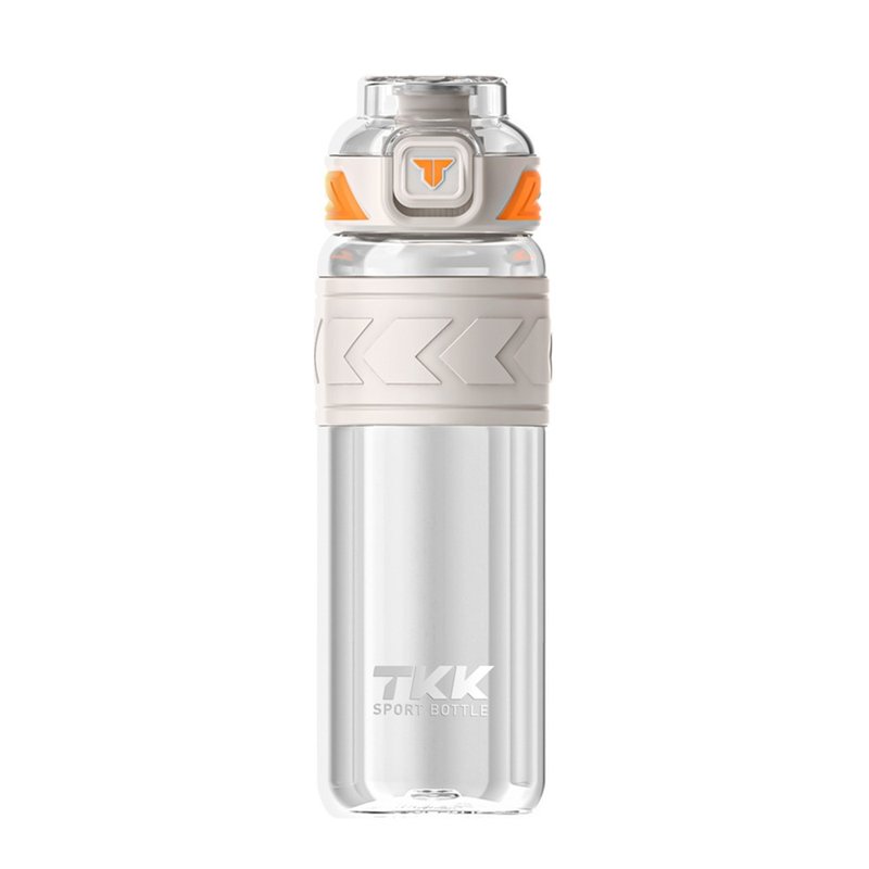 [TKK] Tritan series portable dual-purpose sports water bottle 850ML imported from the United States-Electric White - Pitchers - Other Materials White