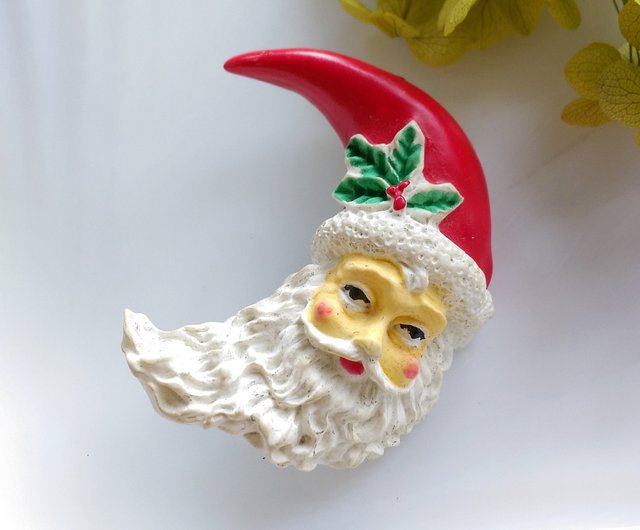 イタリア ヴィンテージ ブローチ GIOVANNI サンタクロース 398 イタリア ヴィンテージ ブローチ GIOVANNI サンタクロース 398