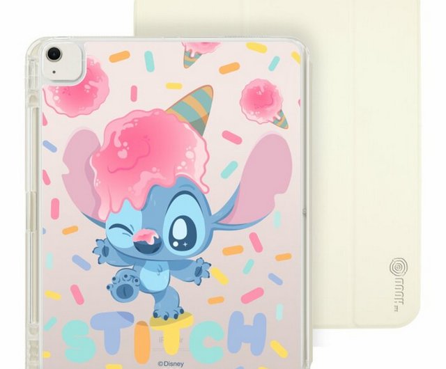Disney スティッチ iPadケース iPad入れ 海外 Disney Stitch iPad Air/Pro 2024 取り外し可能落下防止透明