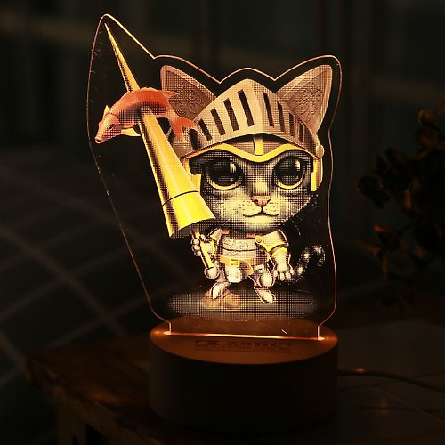 TAIZONE ORIGINAL 原創 ● 創新 Cat Knight / 騎士貓 / led燈