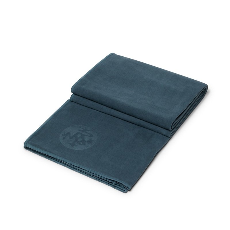 【Manduka】eQua Towel Yoga Towel-Sage Solid (wet and non-slip) - อุปกรณ์เสริมกีฬา - เส้นใยสังเคราะห์ สีเขียว