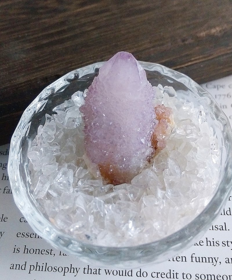 Cactus Amethyst 南非產地 仙人掌紫水晶 天然礦石 原礦 - 擺飾/家飾品 - 其他材質 