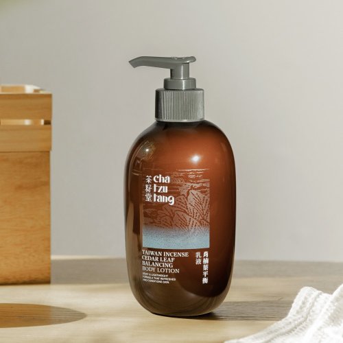 茶籽堂 chatzutang 肖楠葉平衡乳液330mL【油性及混合性膚質】植萃身體乳 茶籽堂