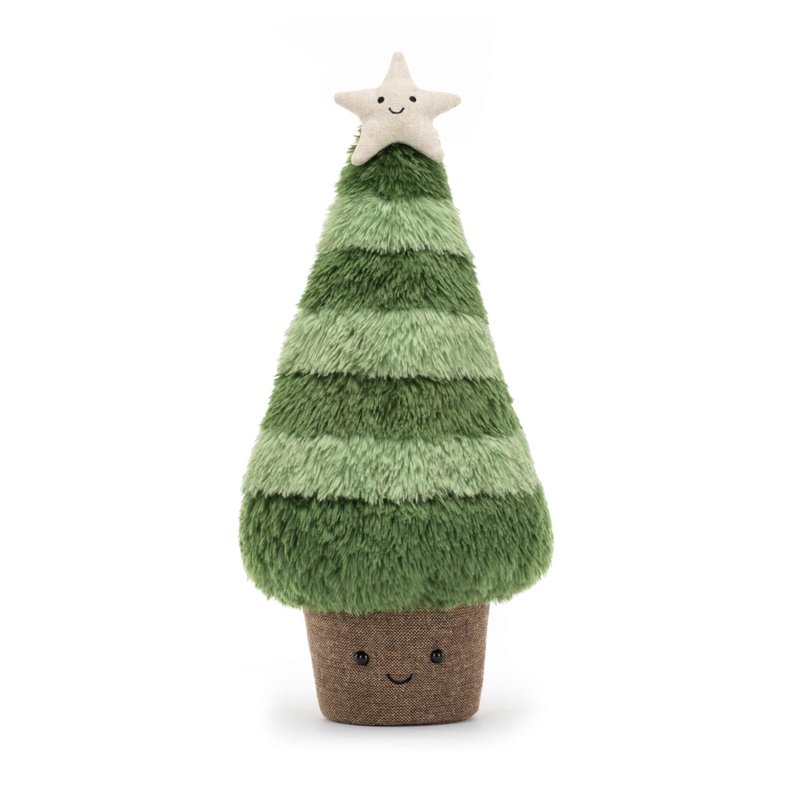 Amuseable Nordic Spruce Christmas Tree - Stuffed Dolls & Figurines - Polyester Green