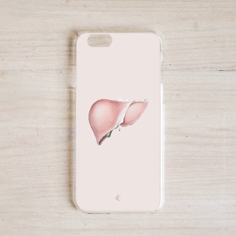 Liver and gallbladder organ phone case, liver and gallbladder medical science doctor nurse anatomy - Phone Cases - Plastic 