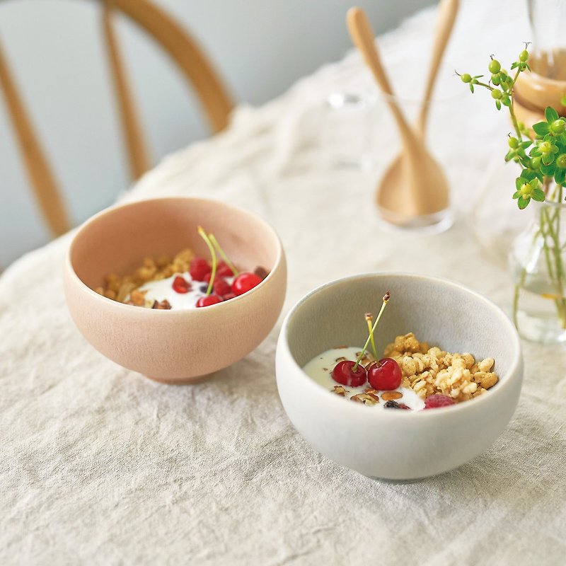 陶 碗 粉紅色 - Mino ware Cullet pair bowl bowl|bowl