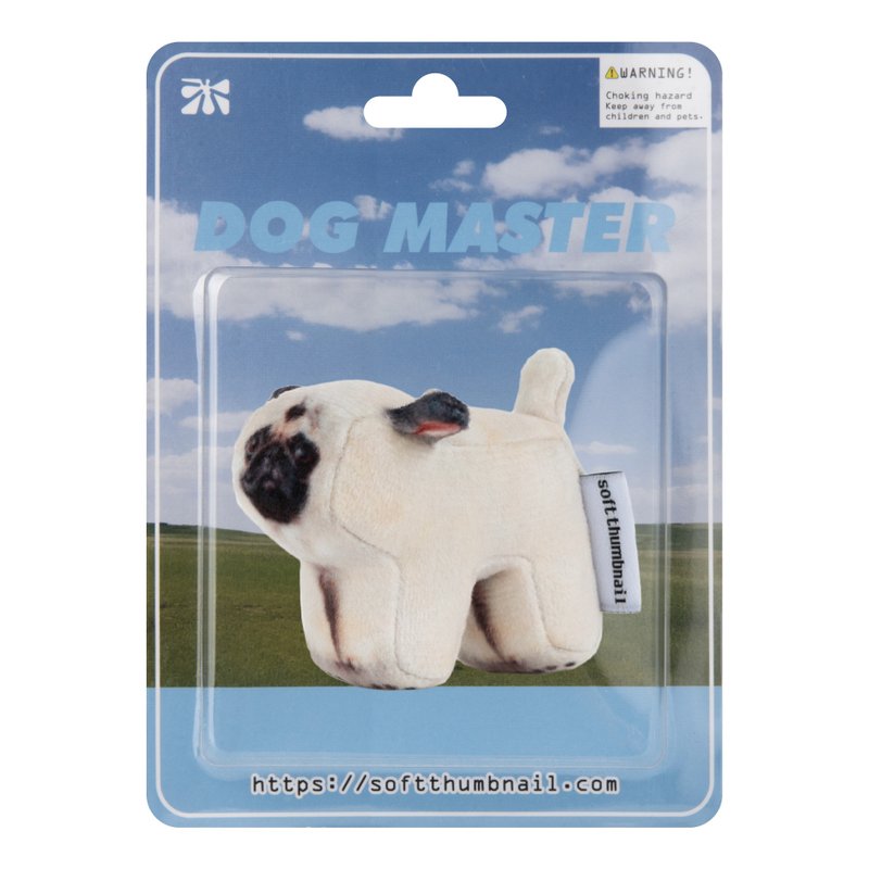 Chun, Pug - 鑰匙圈/鑰匙包 - 其他材質 多色