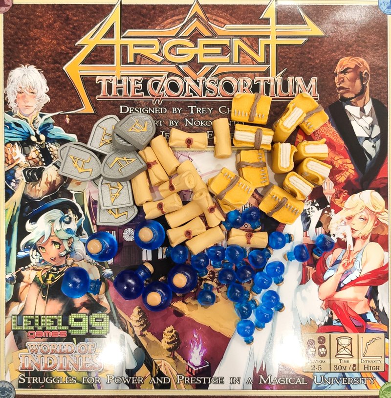 Deluxe Resource Tokens compatible with Argent: The Consortium board game - Board Games & Toys - Other Materials 