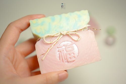 青手作皂 【青手作】2024 粉甜福袋皂 l 四季適用 |全膚質適用