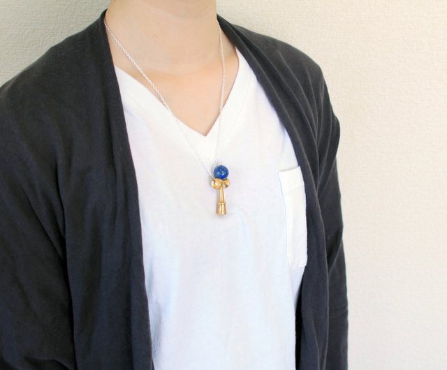 けん玉ネックレス - Shop smallright Necklaces - Pinkoi