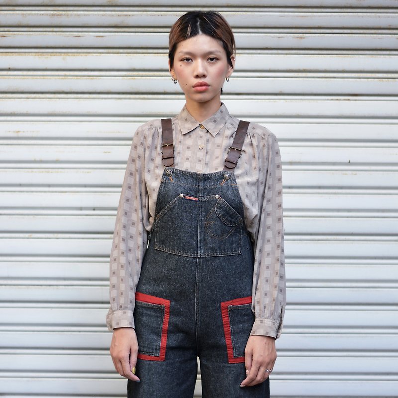 ㄈㄇ | Vintage suspenders - Overalls & Jumpsuits - Cotton & Hemp 
