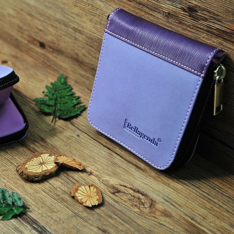 摺疊購物袋 行李吊牌 獨特心意禮物 情人節禮物 - 側背包/斜孭袋 - 人造皮革 紫色