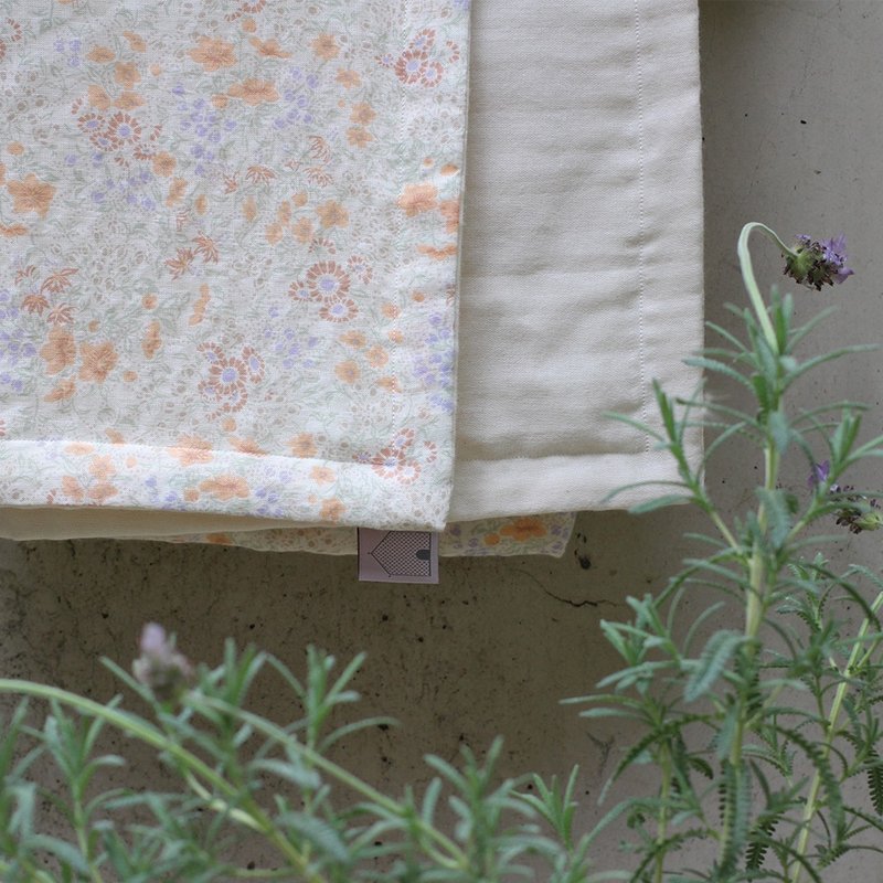 geranium baby gauze blanket - Bedding - Cotton & Hemp Multicolor