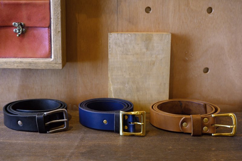 My name is Belt - Belts - Genuine Leather Multicolor