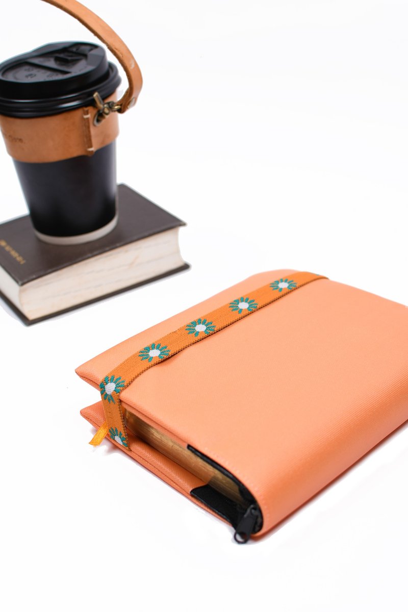 Miss Orange. Customized Bible Cover / Customized Book Cover - Book Covers - Waterproof Material Multicolor