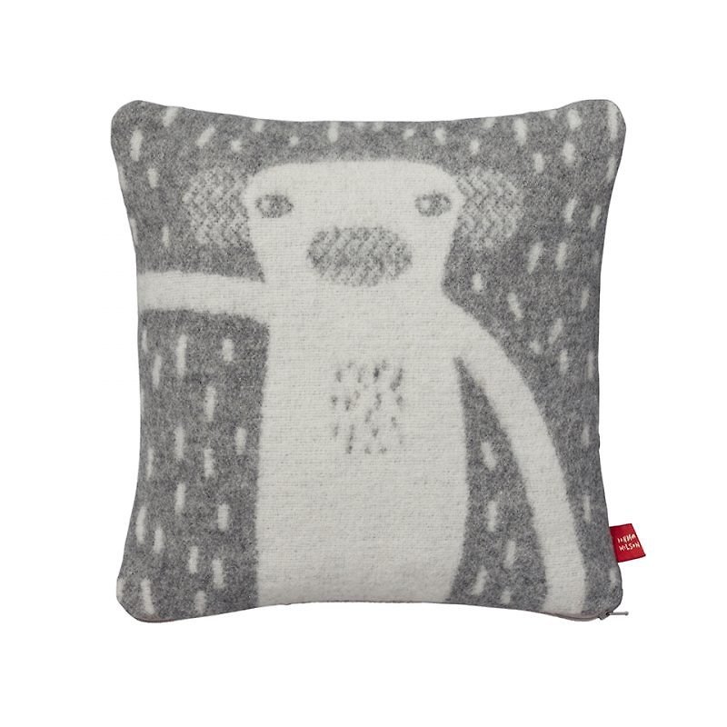 [Winter Sale] Monkey Pure Wool Pillow | Donna Wilson - หมอน - ขนแกะ สีเทา