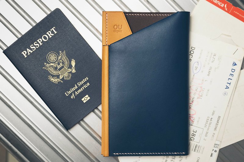 Odd thing/// Wear a formal handmade leather passport cover for the passport passport holder - ที่เก็บพาสปอร์ต - หนังแท้ หลากหลายสี